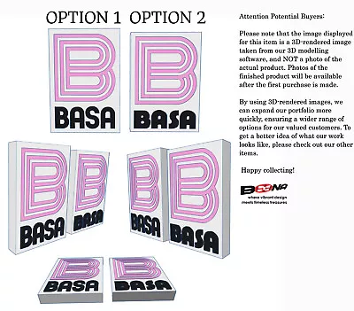 Buy Basa Logo Display Sign Tribute - Toy Manufacturer Of Barbie In Peru 80s 90s • 19£