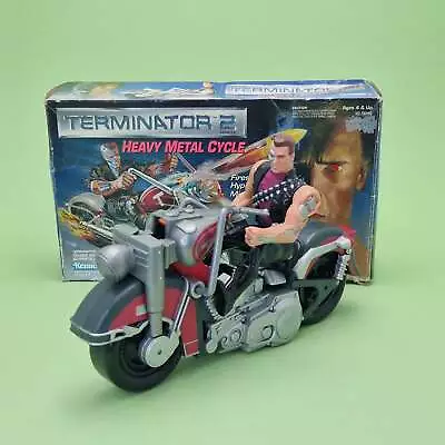 Buy TERMINATOR 2 ☆ HEAVY METAL CYCLE Action Figure ☆ BOXED Vintage 90s Kenner Loose • 57.99£