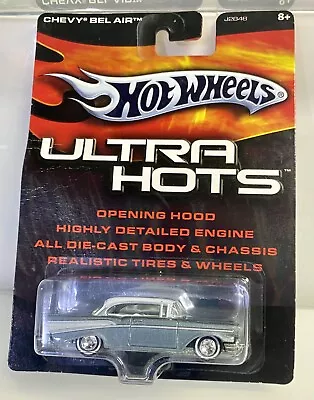 Buy 2005 1/64 HOT WHEELS 1957 Chevy Bel Air Ultra Hots Mint On Card Hard To Find • 7.99£