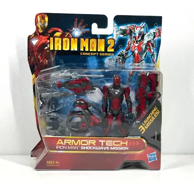 Buy Mint Sealed Iron Man 2 Concept Series Figure - Iron Man Shockwave Mission • 9.99£