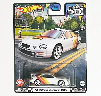 Buy Hot Wheels Premium Boulevard #89 95 Toyota Celica GT-FOUR (White) • 8.54£