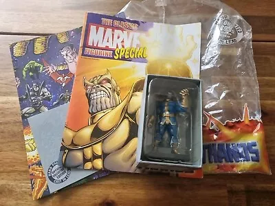 Buy The Classic Marvel Figurine Collection Special Issue Thanos Eaglemoss Figure • 19.95£