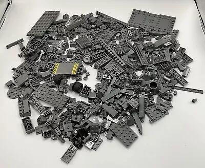 Buy LEGO 500g Bundle Dark Grey Bricks Plates Technic Slopes Small Pieces  Joblot 5 • 12.99£