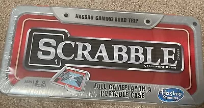 Buy Scrabble Hasbro Gaming Road Trip Series Portable Case Travel Game BRAND NEW • 18.63£