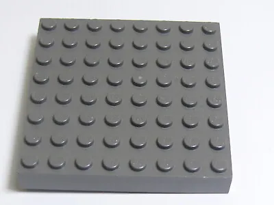 Buy LEGO BRICK 8x8 Dark Gray Set 10123 7419 4729 4706 4714 4709 6091 3052 4990 4705 • 2.98£