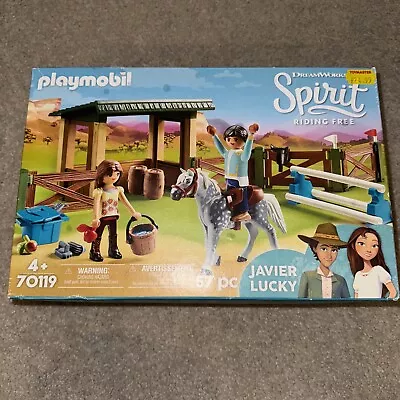 Buy PLAYMOBIL  DreamWorks Spirit 70119 Riding Arena With Lucky And Javier 4+ • 19.99£