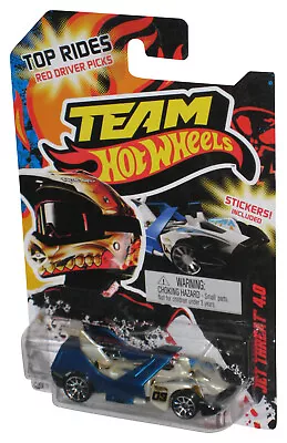 Buy Hot Wheels Team Top Rides Red Driver Picks (2011) Blue Jet Threat 4.0 Car W/ Sti • 38.87£