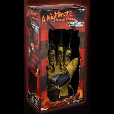 Buy -=] NECA - Nightmare On Elm Street Freddy Krueger Glove Replica (1984) [=- • 98.68£