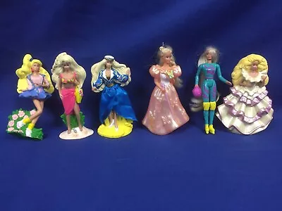 Buy Vintage - McDonalds - Barbie Collection - Happy Meal Toys  - Set Of 6 - 1990's • 12£