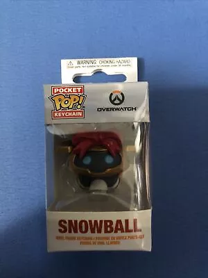 Buy Snowball Overwatch Funko Pocket Pop Keychain (Unopened) • 10£