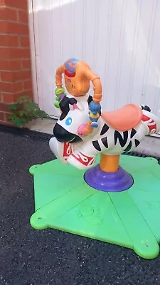 Buy Fisher Price Zebra Bounce & Spin • 15£