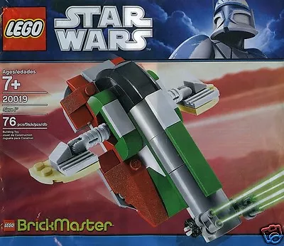 Buy LEGO Star Wars Brickmaster 20019 Bounty Hunter Boba Fett Slave1 Slave1 • 41.47£