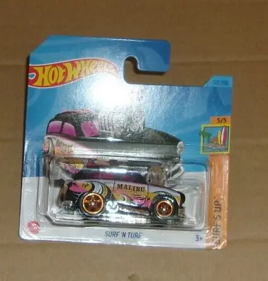 Buy Hot Wheels  Surf N Turf - Malibu -  Black 2023 --- S, Card  (h1) • 3£