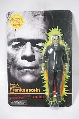 Buy NECA Universal Monsters Ultimate Frankenstein Retro Glow IN The Dark Oai • 24.89£