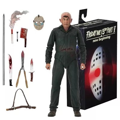 Buy NECA Friday The 13th Part 5 Ultimate Jason Roy Burns 7  Action Figure Model Toys • 33.99£