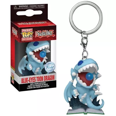 Buy Funko POP! Keychain Yu-Gi-Oh! Blue Eyes Toon Dragon Vinyl Keyring New • 8.95£