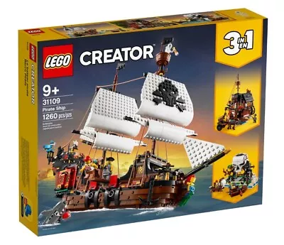 Buy LEGO Creator 3 In 1 Pirate Ship (31109) - Brand New And Sealed • 81.50£