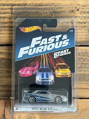 Buy Hot Wheels 2 Fast 2 Furious Nissan Skyline GT-R (R34) [Combine P&P] • 36.75£