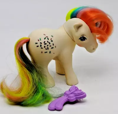 Buy Hasbro Retro Toy Vintage My Little Pony G1 Confetti 1983 MLP Collectible Rare • 21.49£