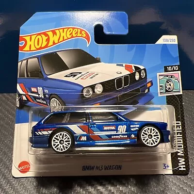 Buy Hot Wheels BMW M3 Wagon HW Modified Blue 2024 Mint On Short Card. • 2.99£