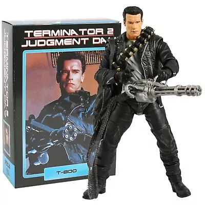 Buy NECA Terminator 2: Judgment Day T-800 Arnold Schwarzenegger Action Figure 7  • 28.99£