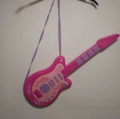 Buy Barbie Mattel 2007 Electronic Sound Guitar Battery Operated Toy Rare Collectable • 14.99£