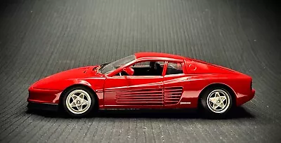 Buy 1/18 Hot Wheels Ferrari Testarossa 1984 - Mint - Burago KK • 49.99£