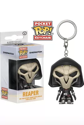 Buy Funko POP! 14311 Overwatch Over Watch Reaper Pocket Pop Keychain Keyring Figure  • 8.49£