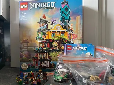 Buy Lego 71741 Ninjago City Gardens With Box, Manual, & All Figures Inc Golden Wu • 245£