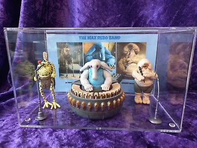 Buy Star Wars Max Rebo Band 1983 Kenner Action Figures With Custom Case • 7.50£