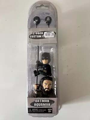 Buy Batman Aquaman Scalers 2-Pack Custom Earbuds • 16£