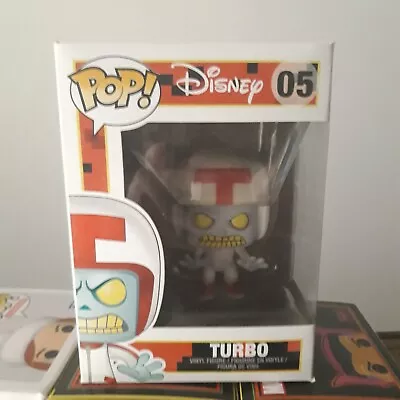 Buy Wreck It Ralph Turbo Funko Pop Vinyl #05 Rare Side Crease To Box • 24.99£