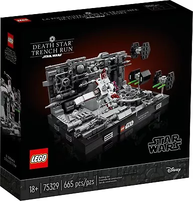 Buy Star Wars Lego 75329: Death Star Trench Run Diorama New Sealed • 49.99£