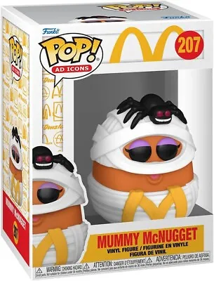 Buy McDonalds MUMMY McNUGGET 3.75  POP VINYL FIGURE AD ICONS NEW 207 FUNKO • 15.95£
