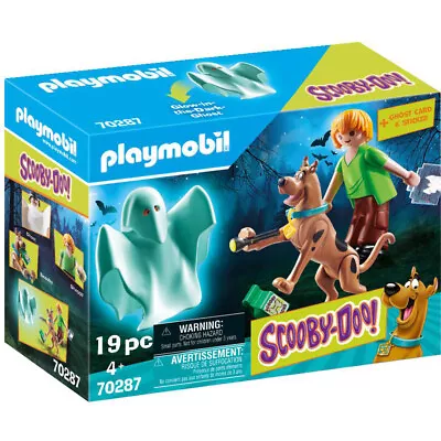 Buy Playmobil 70287 Scooby-Doo! Scooby & Shaggy With Ghost Figure Pack • 15.33£