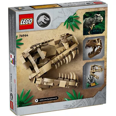 Buy LEGO Jurassic World: Dinosaur Fossils: T. Rex Skull (76964) • 35.79£