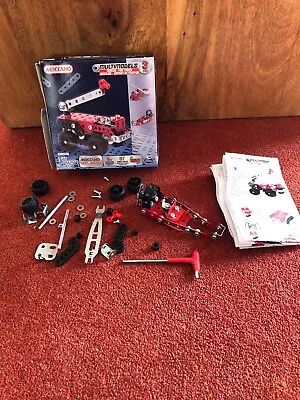 Buy Meccano Multimodel 3 Model Set 6024805 • 7.99£