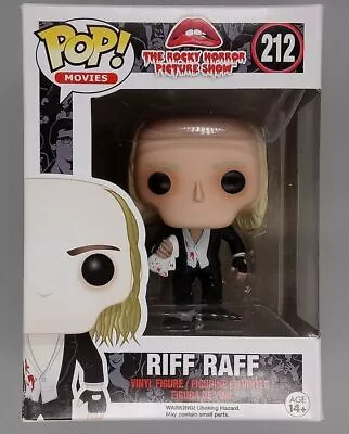 Buy Funko POP #212 Riff Raff - Rocky Horror Picture Show Damaged Box With Protector • 49.99£