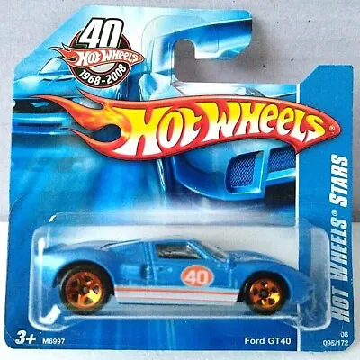 Buy Hot Wheels Ford GT40 -2008 - Hot Wheels Stars - 95/172 • 12.99£