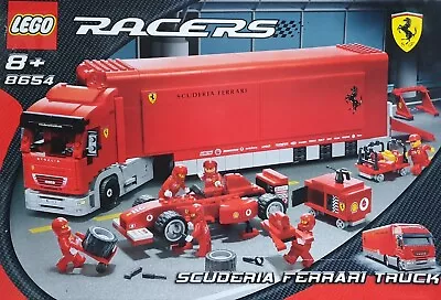 Buy 2005 LEGO® 8654 Scuderia Ferrari Truck + OBA (8143 8155 8157) • 101.16£