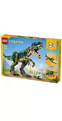 Buy LEGO Creator 3in1 T. Rex, Dinosaur Toy For Kids 31151 • 37£