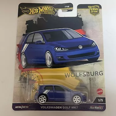 Buy Hot Wheels 2024 Car Culture - World Tour - Volkswagen Golf Mk7 - 3/5 - HRV79 • 9.99£