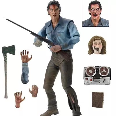 Buy NECA Evil Dead 2 Ash Williams Ultimate 7  Action Figure Model Scenes Toys Doll • 38.66£