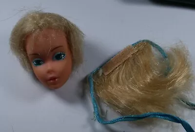 Buy Deluxe Quick Curl Barbie Head 70s 70s TLC Incl Hairpiece • 20.23£