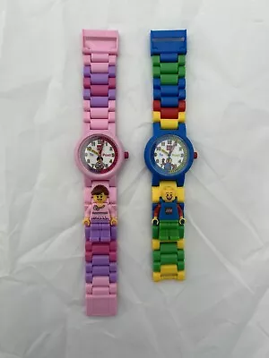 Buy Lego 5001370 & 5001371 LEGO Time-Teacher Minifigure Watches. Working. • 6.99£