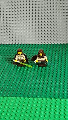 Buy Lego Starwars Qui Gon Jinn And Obi Wan Padawan • 25£