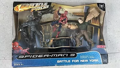 Buy Spider-Man 3 Movie  Battle For New York  Venom Sandman Hasbro TargetGift Set • 90£