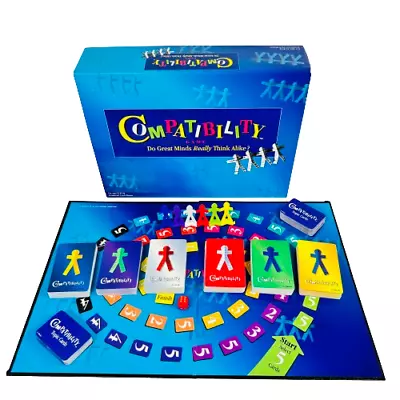 Buy Compatibility Board Game By Mattel Vintage 1996 Complete • 17.99£