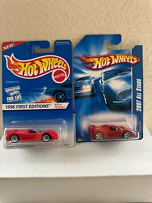 Buy Hot Wheels Lot 2x Ferrari F50 1996 First Editions / 2007 All Stars P23 • 25.58£