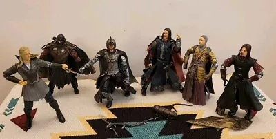 Buy Toy Biz Lord Of The Rings Action Figures VGC | Haradrim, Aragorn, Theoden Etc • 49.99£